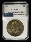  Preview image for 1974 EISENHOWER DOLLAR PCI SUPERB GEM BU 