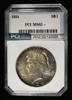  Preview image for 1934 PEACE DOLLAR PCI GEM BU 