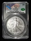  Preview image for 2024 AMERICAN SILVER EAGLE CAC MS70 