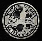  Preview image for SOCCER 1 OZ .999 SILVER ROUND 