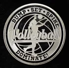  Preview image for VOLLEYBALL 1 OZ .999 SILVER ROUND 