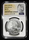  Preview image for 2024 PEACE DOLLAR NGC MS70 EARLY 