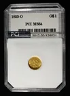  Preview image for 1853-O $1 GOLD T1 PCI CH/GEM BU 