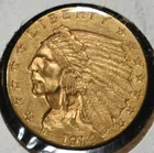  Preview image for 1914 $2.5 INDIAN GOLD BU 