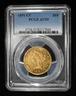  Preview image for 1891-CC $10 GOLD LIBERTY PCGS AU-53 