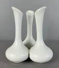  Preview image for Van Briggle Pottery White Triple Bud 
