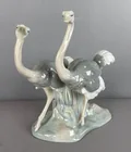  Preview image for Nao Lladro Ostriches Porcelain Figurine 