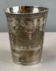 Preview image for 1801 Silver Plates Danish Inscribed Cup 