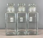  Preview image for Group of 3 Vintage Glass Square 