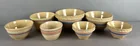  Preview image for Group of Vintage Striped Yelloware 