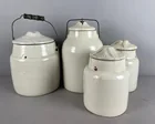  Preview image for Group of Antique Stoneware Canning Jars 