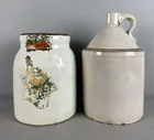  Preview image for Vintage Stoneware Cookie Jar and Jug 