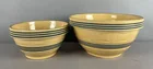  Preview image for Group of 2 Vintage Striped Yelloware 