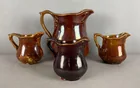  Preview image for Group of Antique Rockingham Glaze 