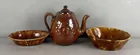  Preview image for Group of Antique Rockingham Glaze 