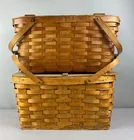  Preview image for Group of 2 Antique 1930s Wicker Picnic 