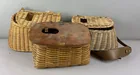 Preview image for Group of 3 Antique 1930s Wicker Fishing 