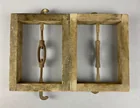  Preview image for Vintage Wood Bed Rail Display Brackets 