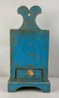  Preview image for Antique Wood Wall Hanging Candle Box 