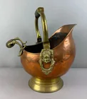  Preview image for Vintage Copper and Brass Coal Bucket 