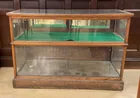  Preview image for Antique Oak and Glass Display Case 