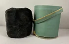  Preview image for Antique 1900s Black Fur Hand Child Muff 