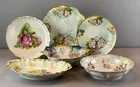  Preview image for Group of 6 Vintage Rose Motif Porcelain 