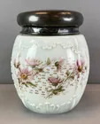  Preview image for Antique Wavecrest Floral Motif Glass 