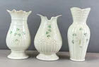  Preview image for Group of 3 Belleek Shamrock Porcelain 