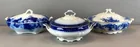  Preview image for Group of 3 Antique Flow Blue Porcelain 
