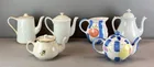  Preview image for Group of 6 Vintage Porcelain Teapots and 