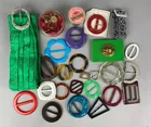  Preview image for Group of Vintage Belt Buckle/Slides and 
