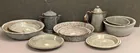  Preview image for Group of Vintage Grey Enamelware Pans 