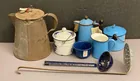  Preview image for Group of Vintage Enamelware Coffee Pots 