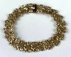  Preview image for Signed 14K Yellow Gold Floral Link 