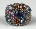  Preview image for FZN Signed Sterling Silver Multi-Stone 