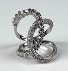  Preview image for YGI Signed Sterling Silver Unique CZ 