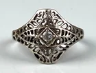  Preview image for Avon NV Signed Sterling Silver Openwork 