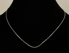  Preview image for KA 1772 Signed Sterling Silver Box Chain 