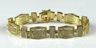  Preview image for BS Signed Sterling Silver Gold Plates CZ 
