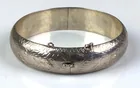  Preview image for Sterling Silver Engraved Hinged Bangle 