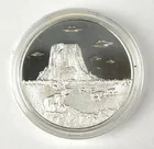  Preview image for 2023 Intaglio UFO Over Devils Tower 1 oz 