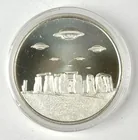  Preview image for 2022 Intaglio UFO over Stonehenge 1 oz 