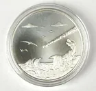  Preview image for 2023 Intaglio UFO over Dinosaurs 1 oz 