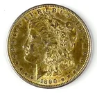  Preview image for 1890 US Morgan Silver Dollar 