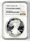  Preview image for 1996 US $1 American Silver Eagle 1 oz 