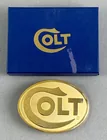  Preview image for Colt Firearms Brass Finished Belt Buckle 