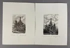  Preview image for Group of 2 Vintage Mironov Etchings of 