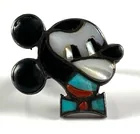  Preview image for Sterling Silver Mickey Mouse Multi-Stone 