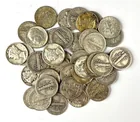  Preview image for Group of 41 US 90% Silver Dimes 